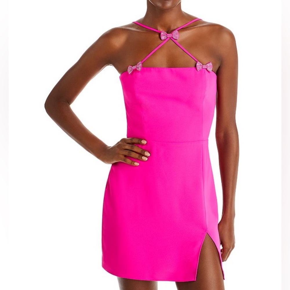 Amanda Uprichard Ayleen Dress in Pink…Bloomingdales Exclusive   NOT SOLD ANYMORE